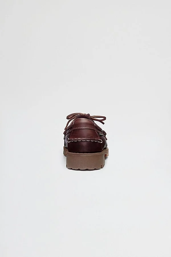 Sebago Ranger Waxy Lug Sole Boat Shoe in Brown - Image 5