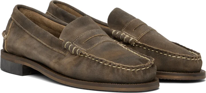 Sebago Taupe Alain Loafers - Image 4