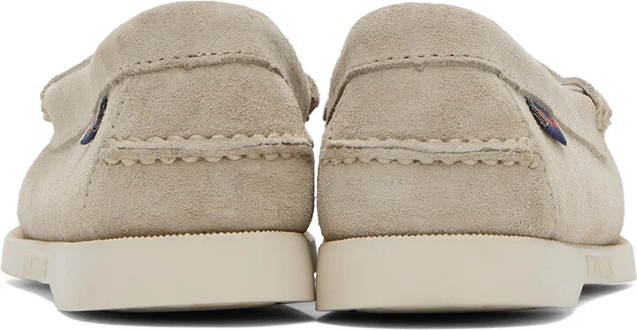 Sebago Taupe Dan Boat Flesh Out Loafers - Image 2