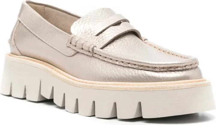 Sebas leather platform loafers - Image 2