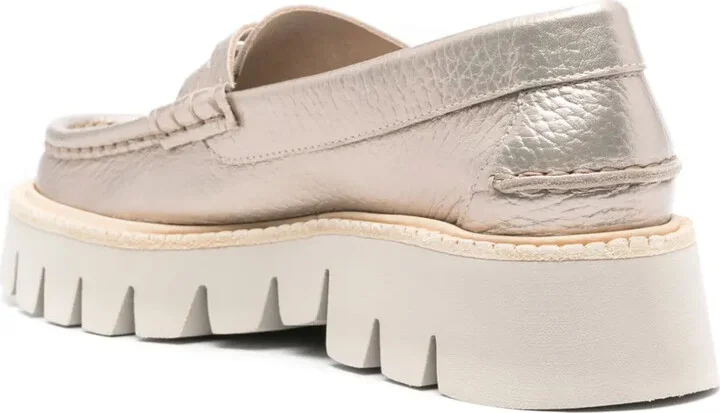 Sebas leather platform loafers - Image 3