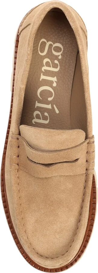 Sebas Lug Metallic Penny Loafer - Image 5