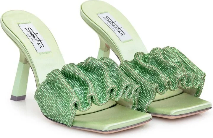 Sebastian Sandalwood Mule Cher Crystal - Image 2