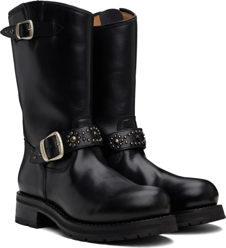 Second/Layer Black Rider Boots - Image 4