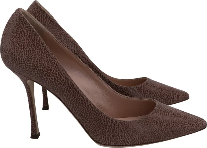 Secret 100 Pumps in Brown Leather