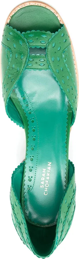 Secret Garden leather pumps - Image 4