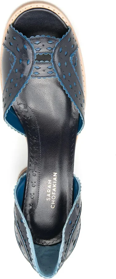 Secret Garden peep-toe pumps - Image 4