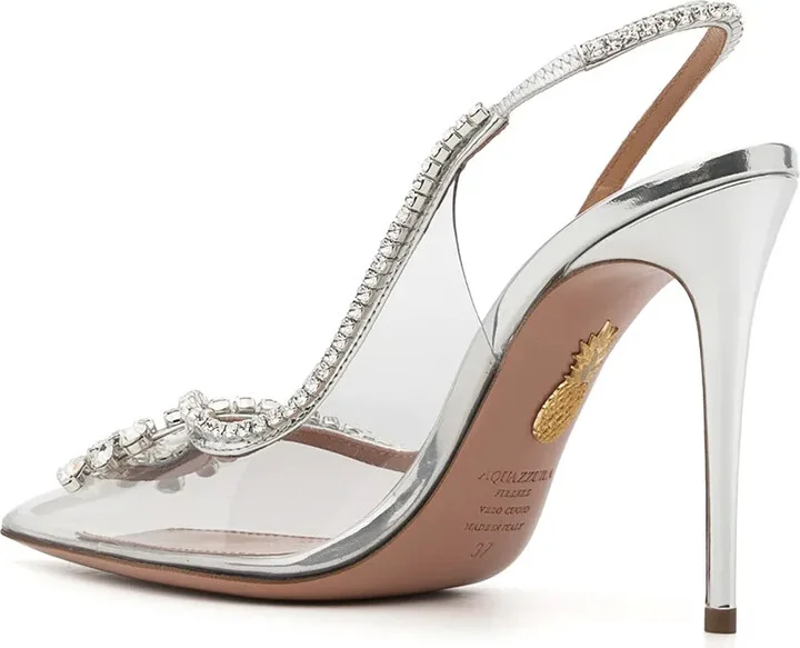 Seduction Crystal 105mm pumps - Image 3