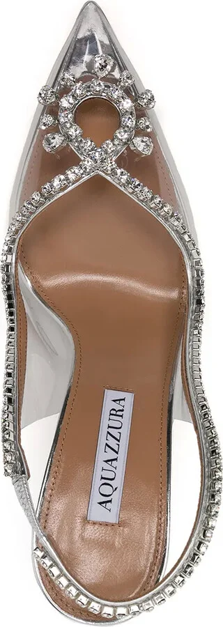 Seduction Crystal 105mm pumps - Image 4