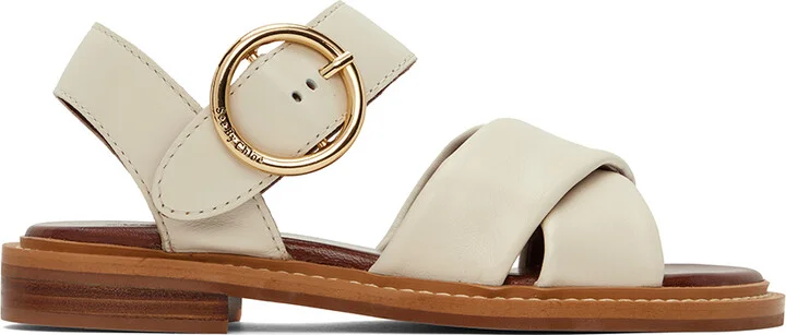 See by Chloé Beige Lyna Sandals