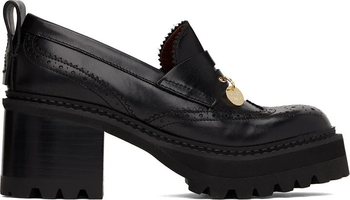 See by Chloé Black Ariia Heels