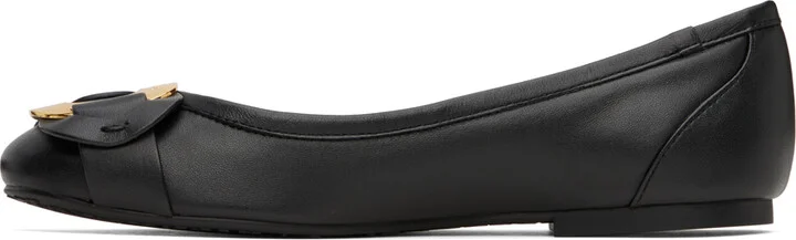 See by Chloé Black Chany Ballerina Flats - Image 3