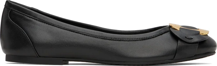 See by Chloé Black Chany Ballerina Flats