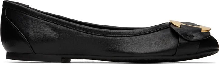 See by Chloé Black Chany Ballerina Flats