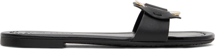 See by Chloé Black Chany Flat Sandals