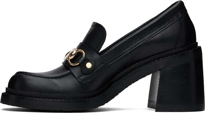See by Chloé Black Edi Signature Heels - Image 3