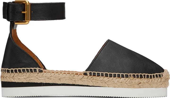 See by Chloé Black Glyn Espadrilles