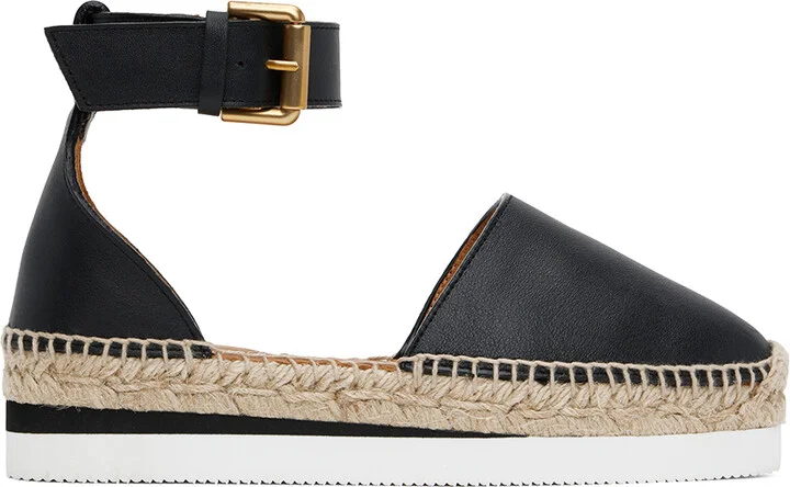 See by Chloé Black Glyn Espadrilles