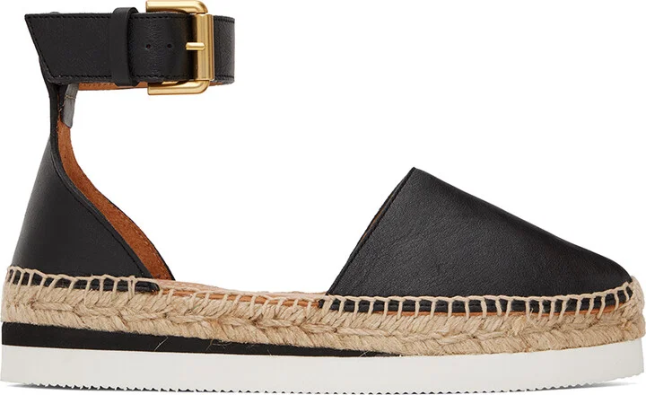 See by Chloé Black Glyn Espadrilles