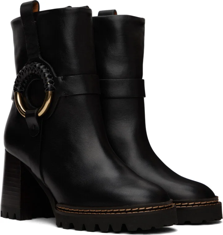 See by Chloé Black Hana Boots - Image 4