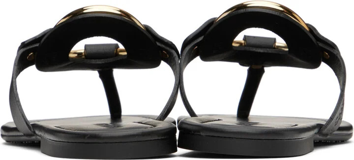 See by Chloé Black Hana Sandals - Image 2