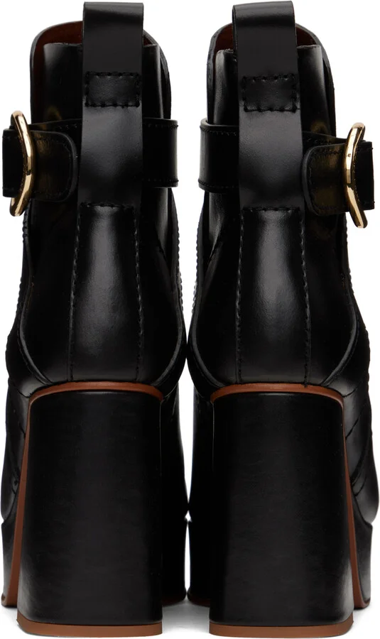 See by Chloé Black Lyna Boots - Image 2