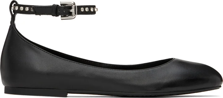 See by Chloé Black Lynette Ballerina Flats