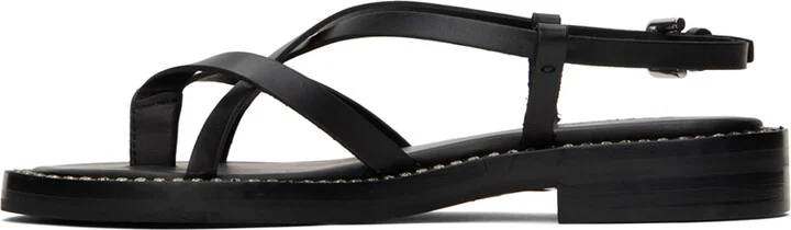 See by Chloé Black Lynette Sandals - Image 3