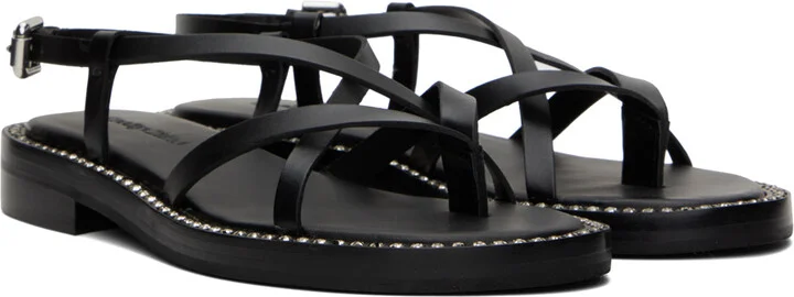 See by Chloé Black Lynette Sandals - Image 4