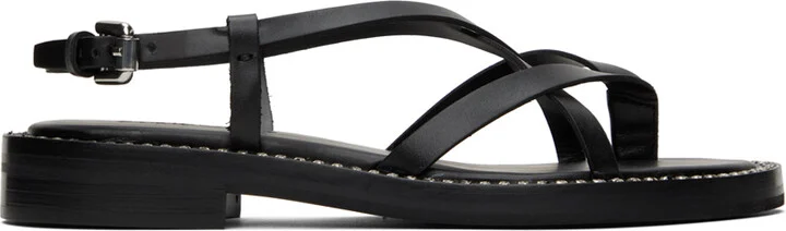 See by Chloé Black Lynette Sandals