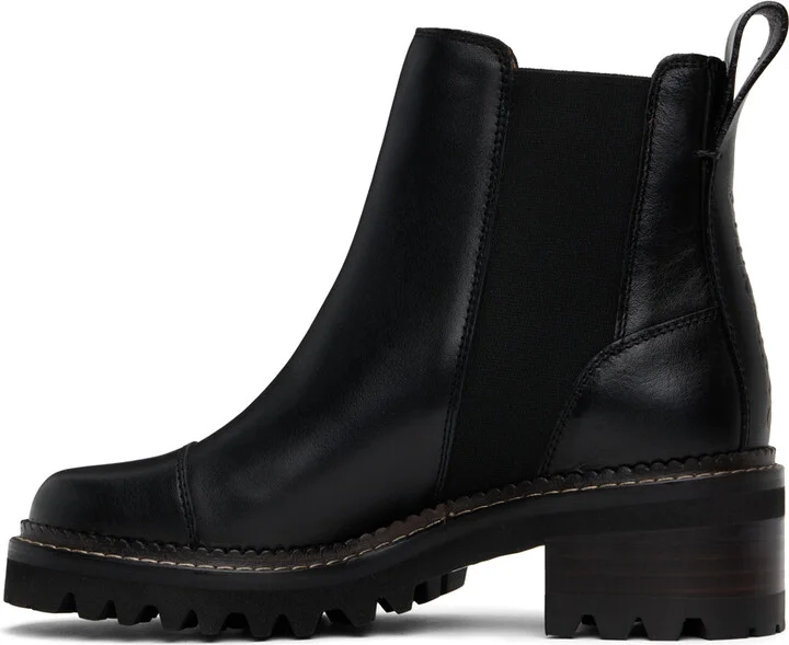 See by Chloé Black Mallory Boots - Image 3