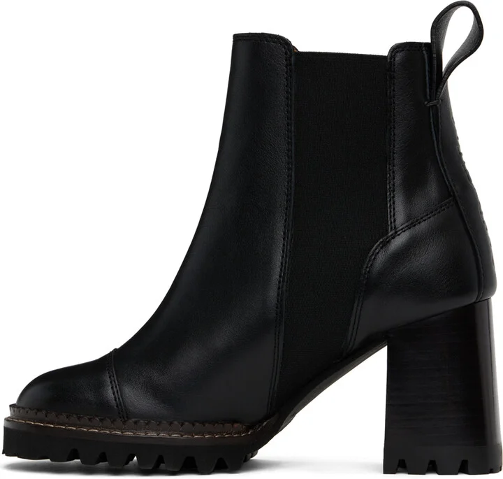 See by Chloé Black Mallory Chelsea Boots - Image 3