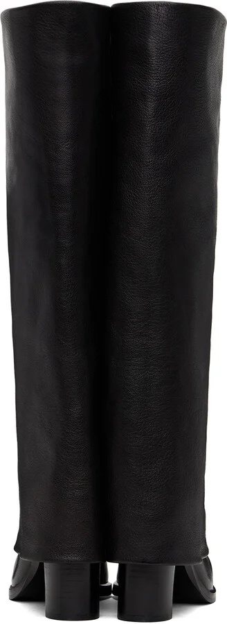 See by Chloé Black Melia Tall Boots - Image 2