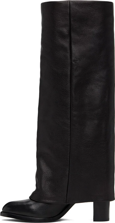 See by Chloé Black Melia Tall Boots - Image 3
