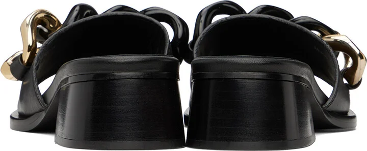 See by Chloé Black Monyca Mules - Image 2