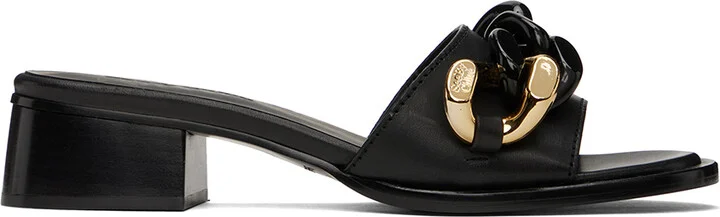 See by Chloé Black Monyca Mules