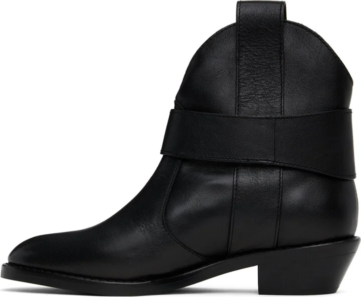 See by Chloé Black New Ring Line Boots - Image 3