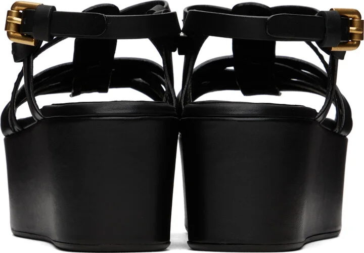 See by Chloé Black Sierra Heeled Sandals - Image 2