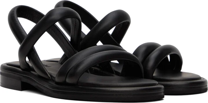 See by Chloé Black Suzan Flat Sandals - Image 4