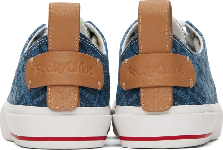 See by Chloé Blue Aryana Sneakers - Image 2