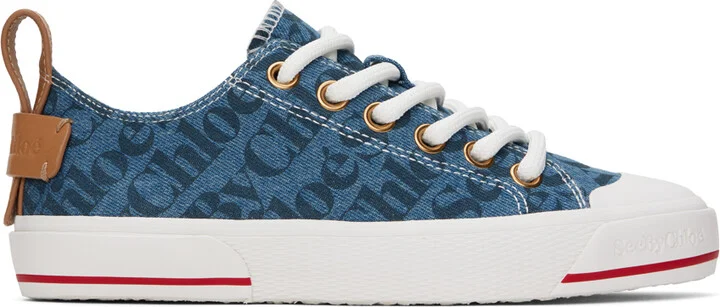 See by Chloé Blue Aryana Sneakers