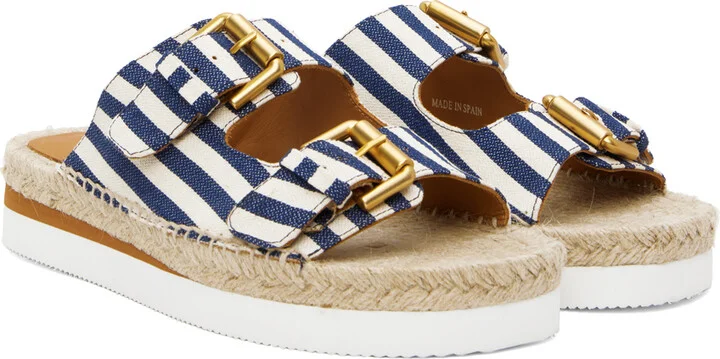 See by Chloé Blue Glyn Slides - Image 4