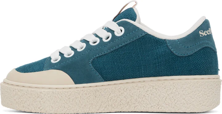 See by Chloé Blue Hella Sneakers - Image 3