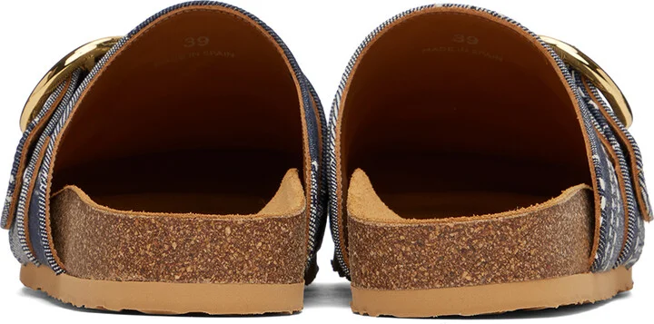 See by Chloé Blue Joei Slippers - Image 2