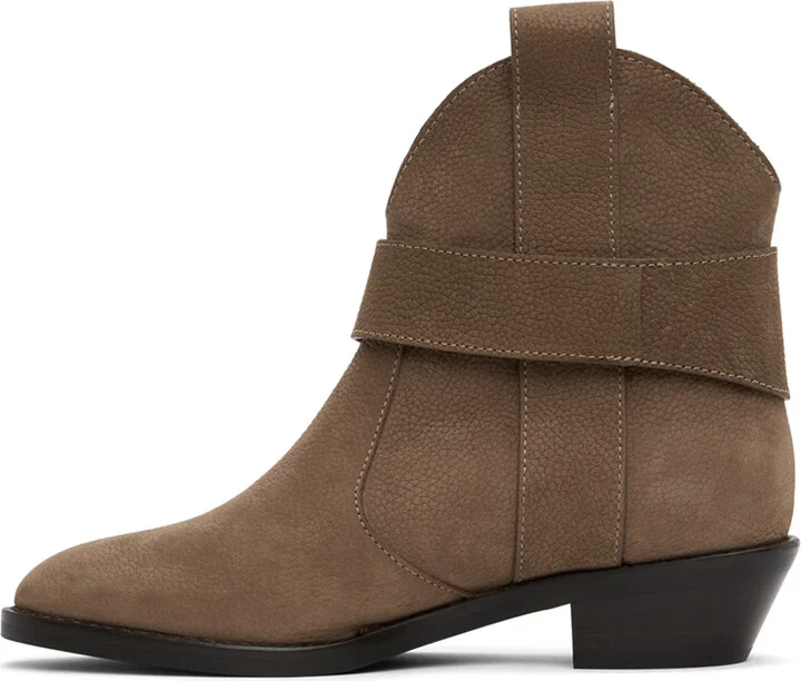 See by Chloé Brown New Ring Line Boots - Image 3