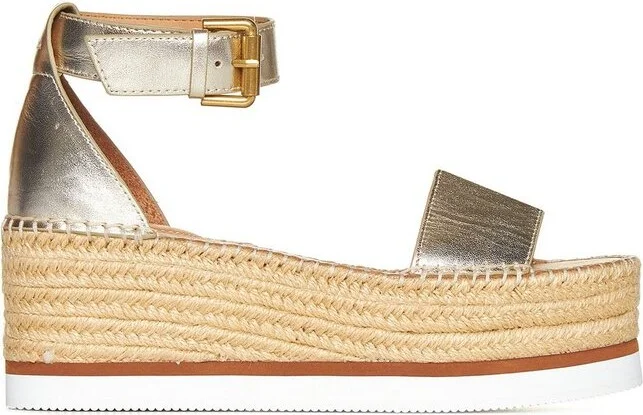 See By Chloé Buckle Strap Platform Sandals