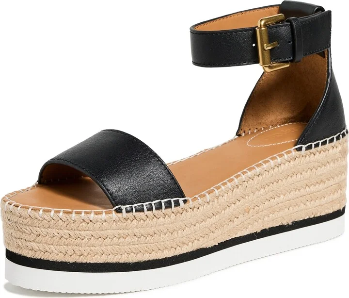 See by Chloe Glyn Espadrille Flatform