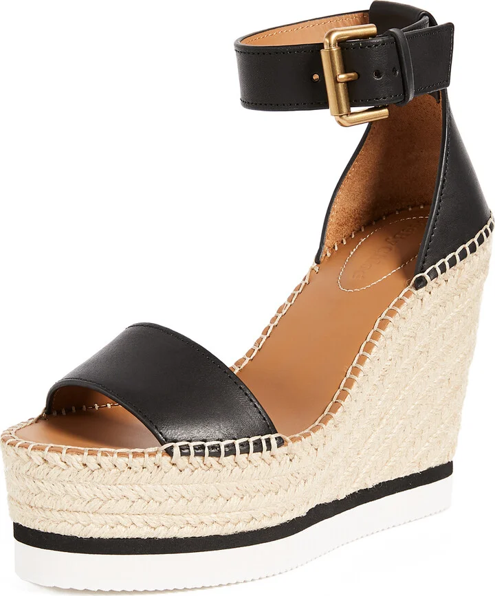 See by Chloe Glyn Wedge Espadrille