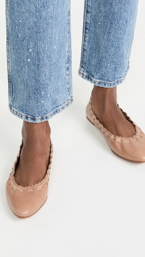 See by Chloe Jane Point Ballet Flats - Image 5