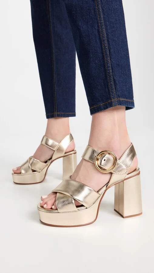 See by Chloe Lyna Heeled Sandals - Image 3